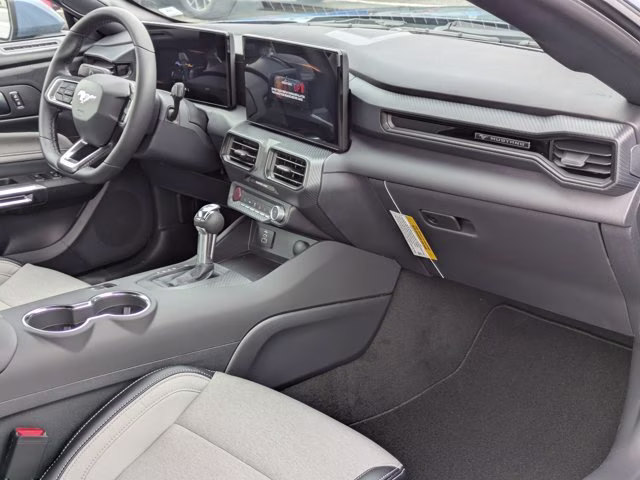 2026 Blue Ford Mustang EcoBoost RWD Convertible