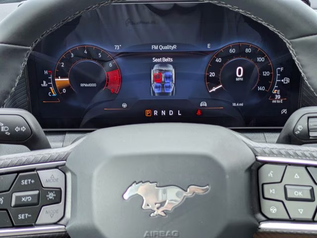 2026 Blue Ford Mustang EcoBoost RWD Convertible