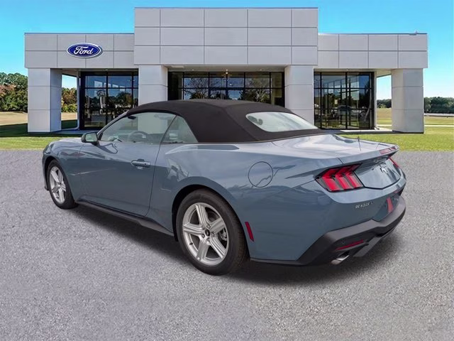 2026 Blue Ford Mustang EcoBoost RWD Convertible