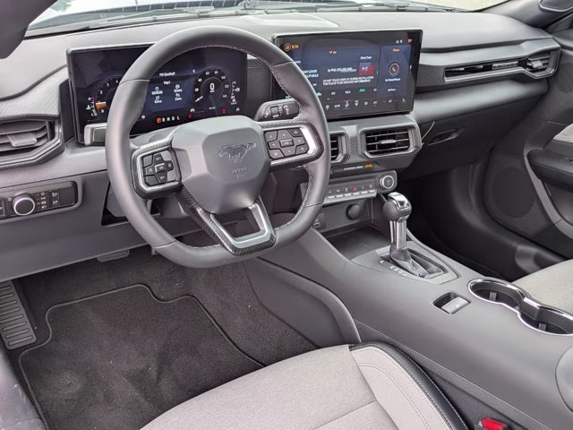 2026 Blue Ford Mustang EcoBoost RWD Convertible