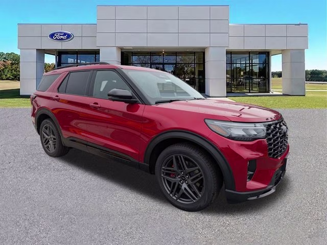 2026 Red Metallic Ford Explorer ST 4X4 SUV