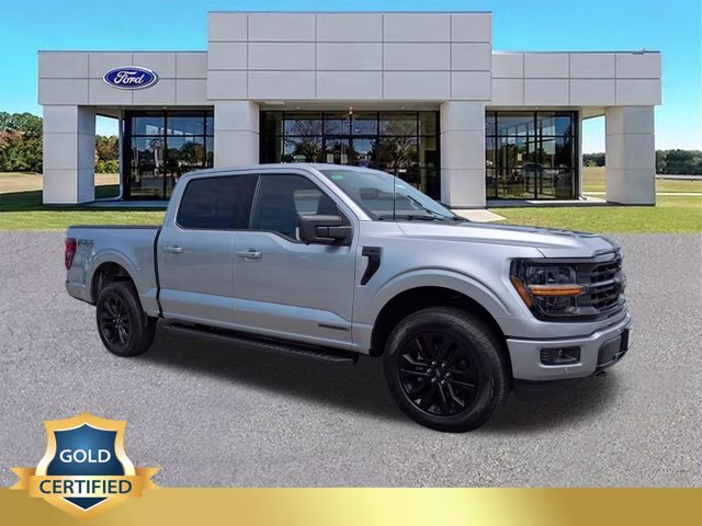 2025 Silver Metallic Ford F-150 XLT 4X4 Truck