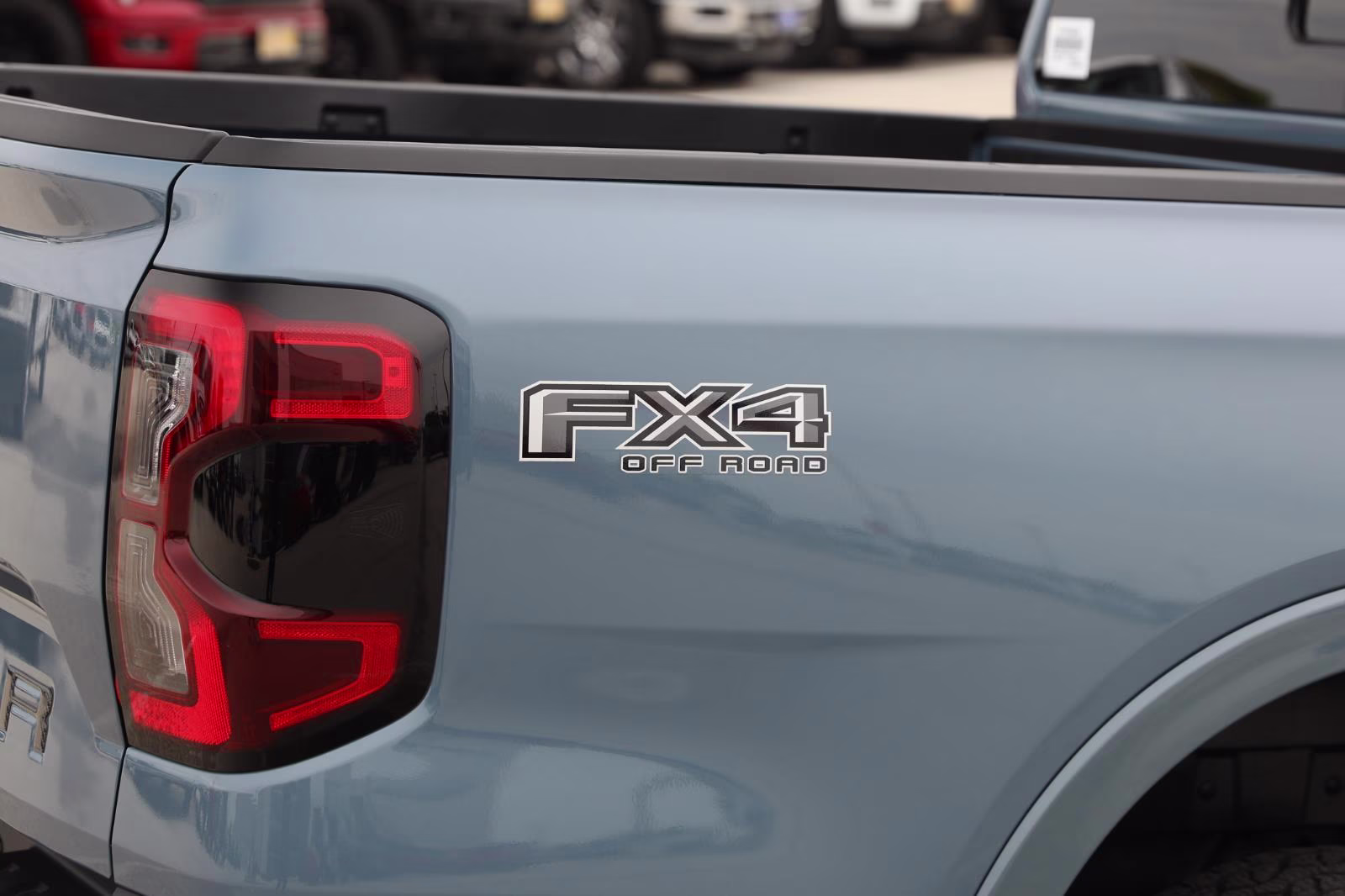 2025 Azure Gray Metallic Tri-Coat Ford Ranger XLT 4X4 Truck