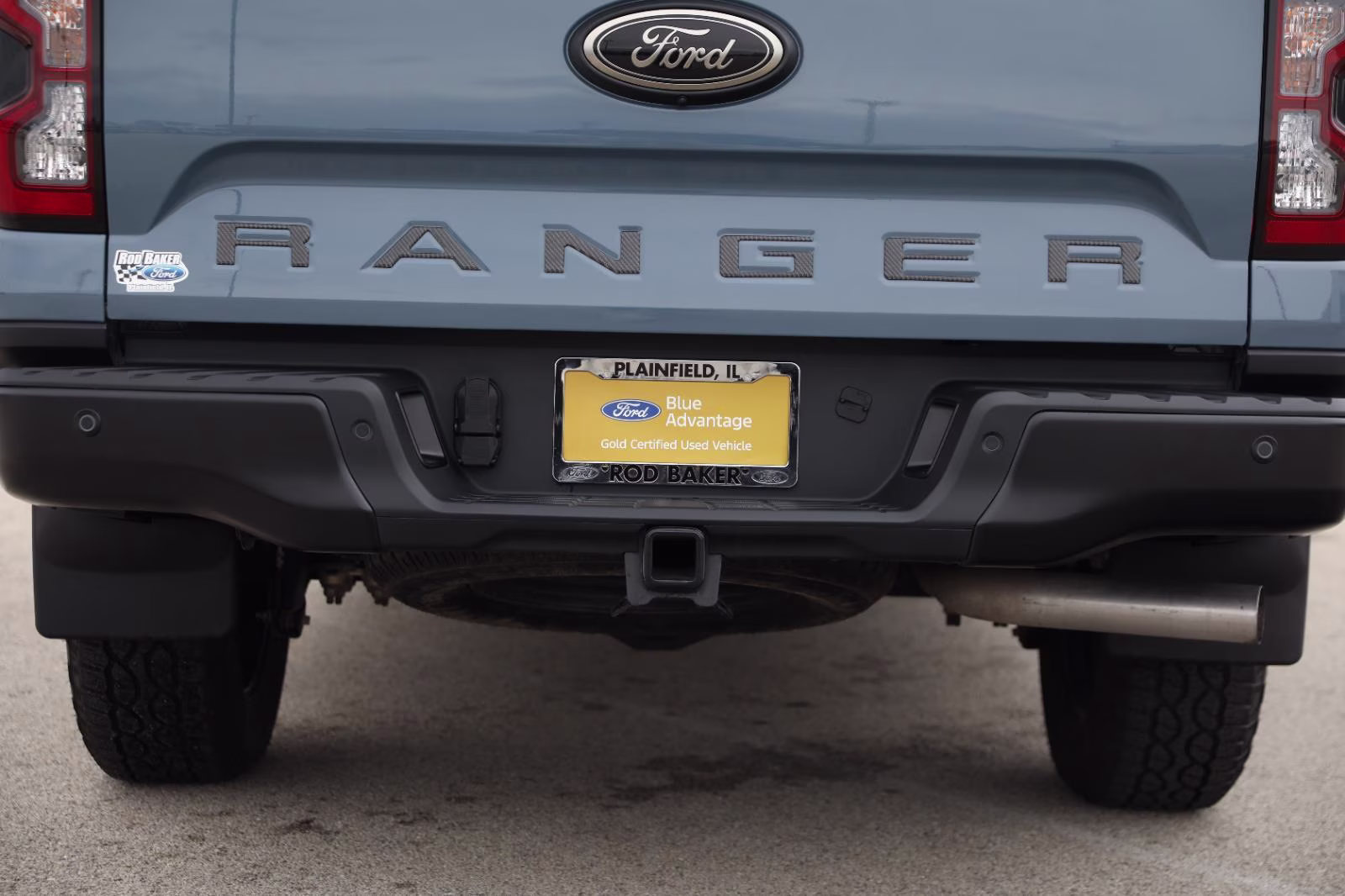 2025 Azure Gray Metallic Tri-Coat Ford Ranger XLT 4X4 Truck