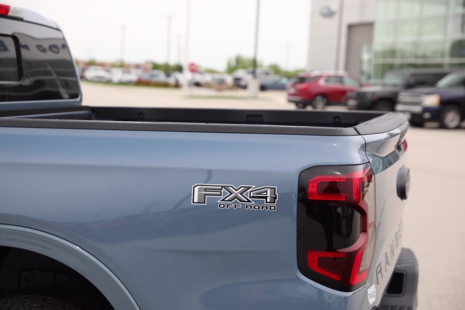 2025 Azure Gray Metallic Tri-Coat Ford Ranger XLT 4X4 Truck