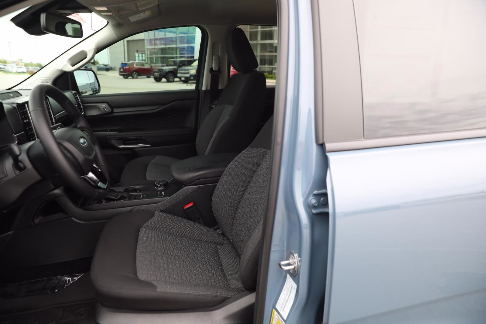 2025 Azure Gray Metallic Tri-Coat Ford Ranger XLT 4X4 Truck