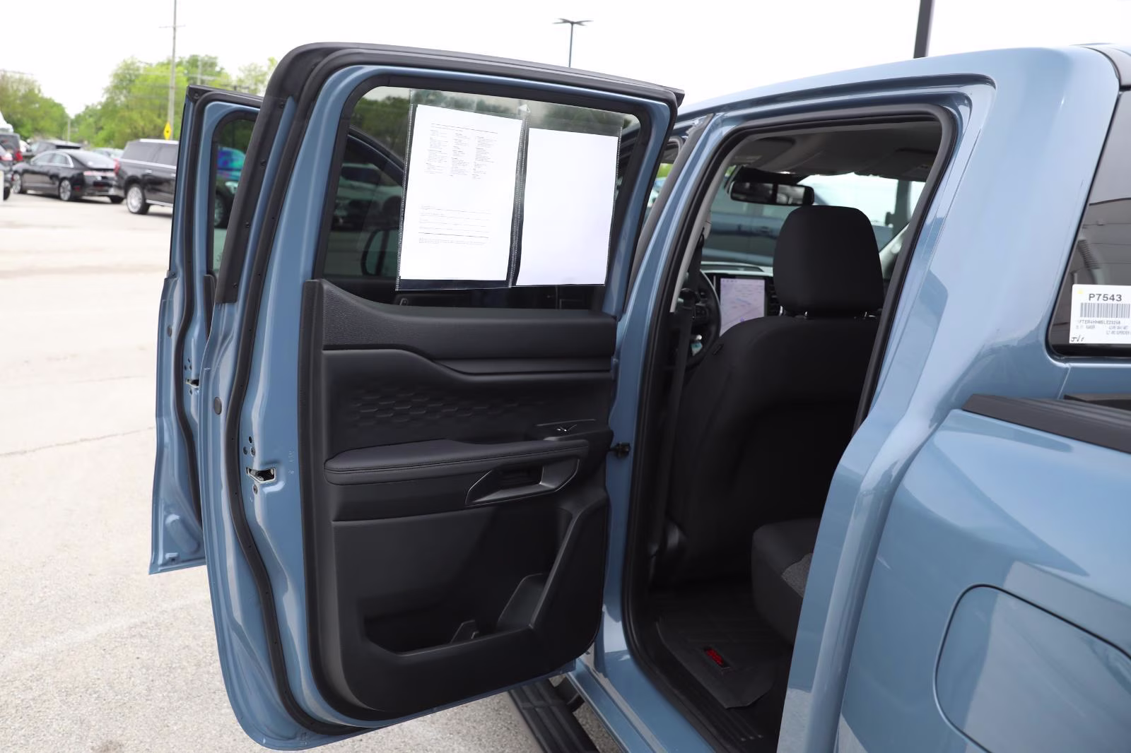 2025 Azure Gray Metallic Tri-Coat Ford Ranger XLT 4X4 Truck