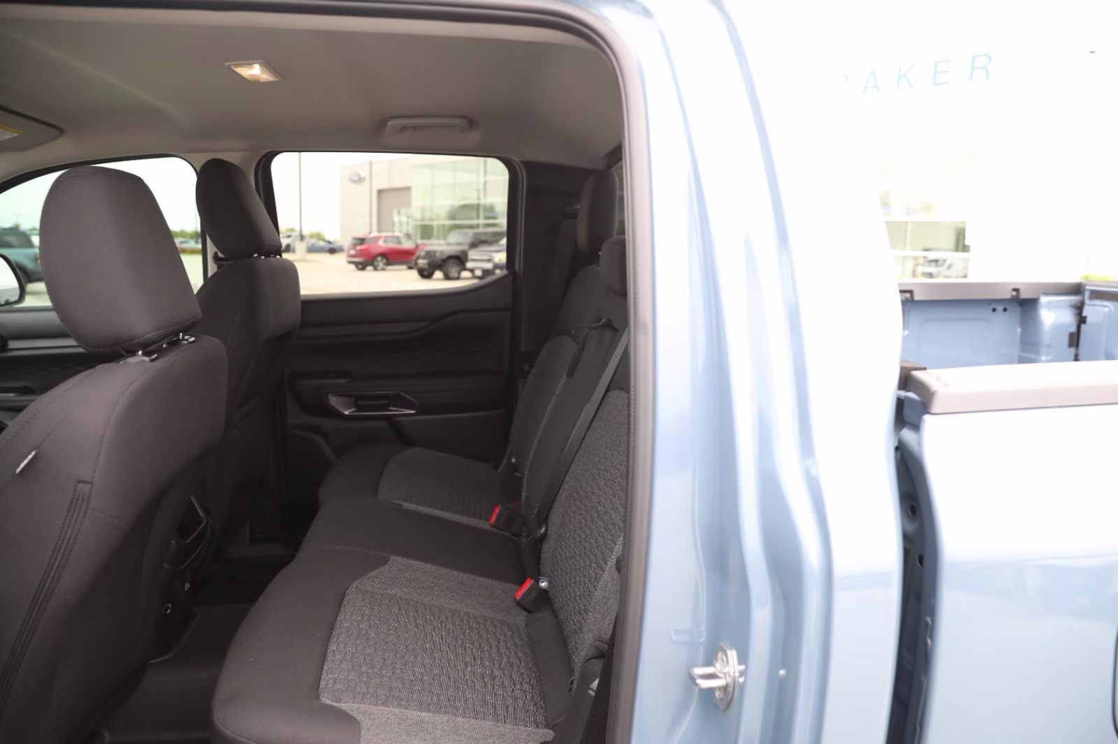 2025 Azure Gray Metallic Tri-Coat Ford Ranger XLT 4X4 Truck