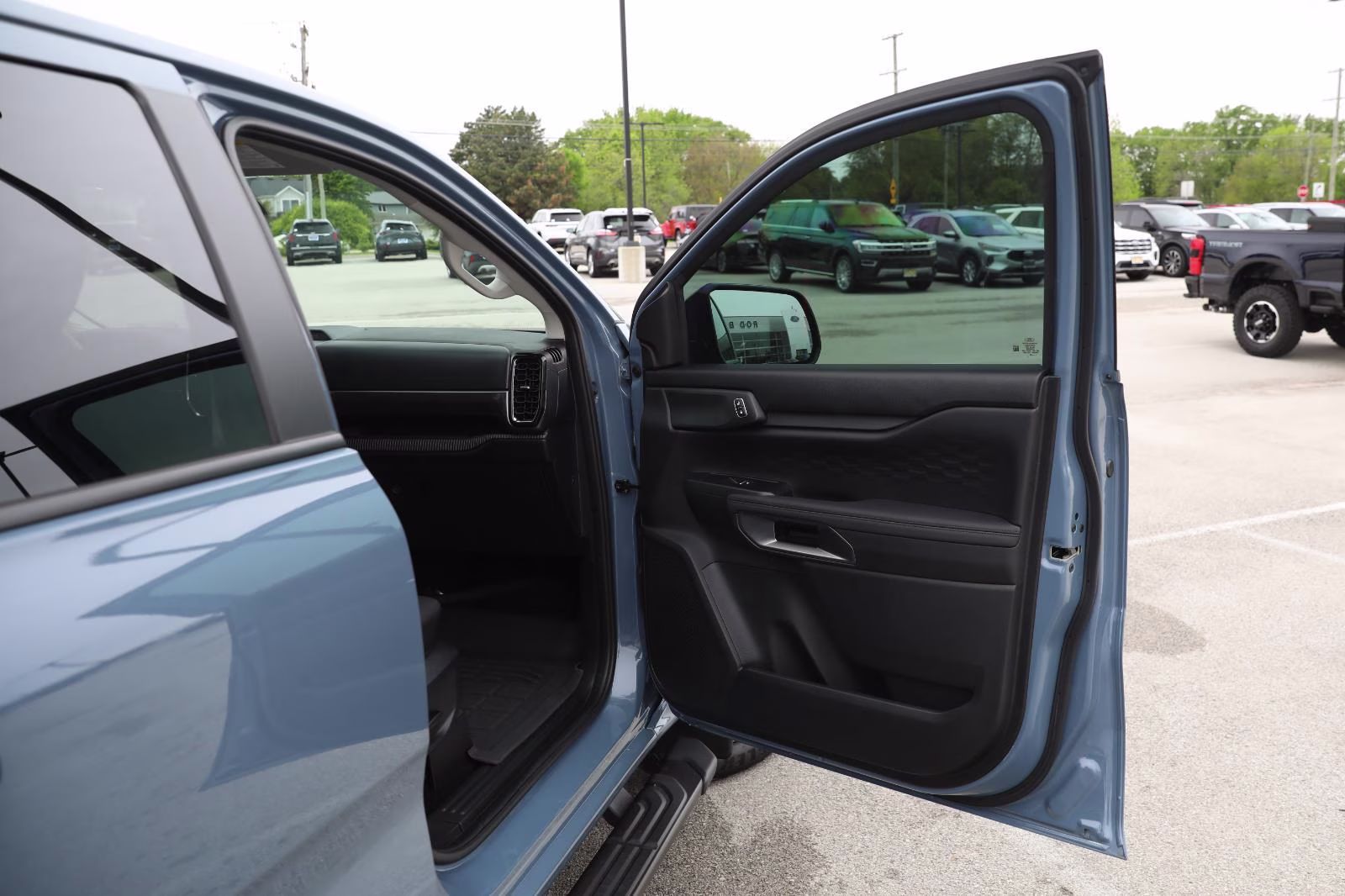2025 Azure Gray Metallic Tri-Coat Ford Ranger XLT 4X4 Truck