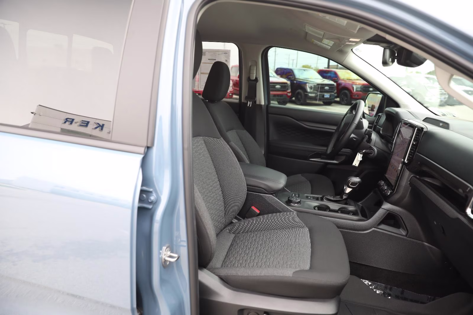 2025 Azure Gray Metallic Tri-Coat Ford Ranger XLT 4X4 Truck