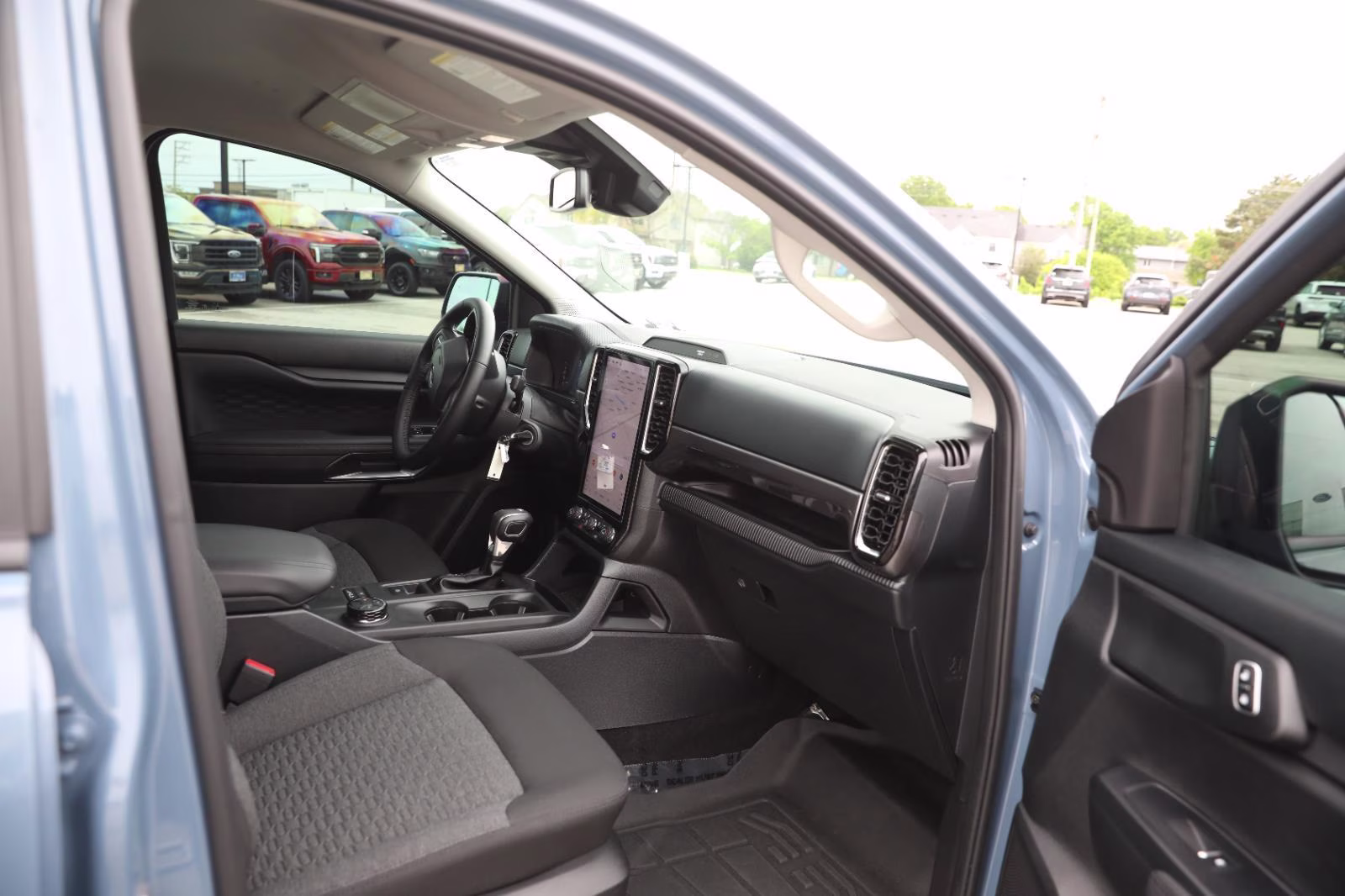 2025 Azure Gray Metallic Tri-Coat Ford Ranger XLT 4X4 Truck