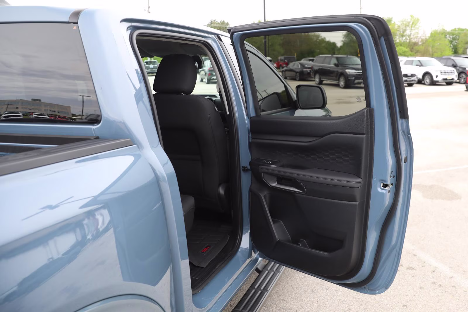 2025 Azure Gray Metallic Tri-Coat Ford Ranger XLT 4X4 Truck