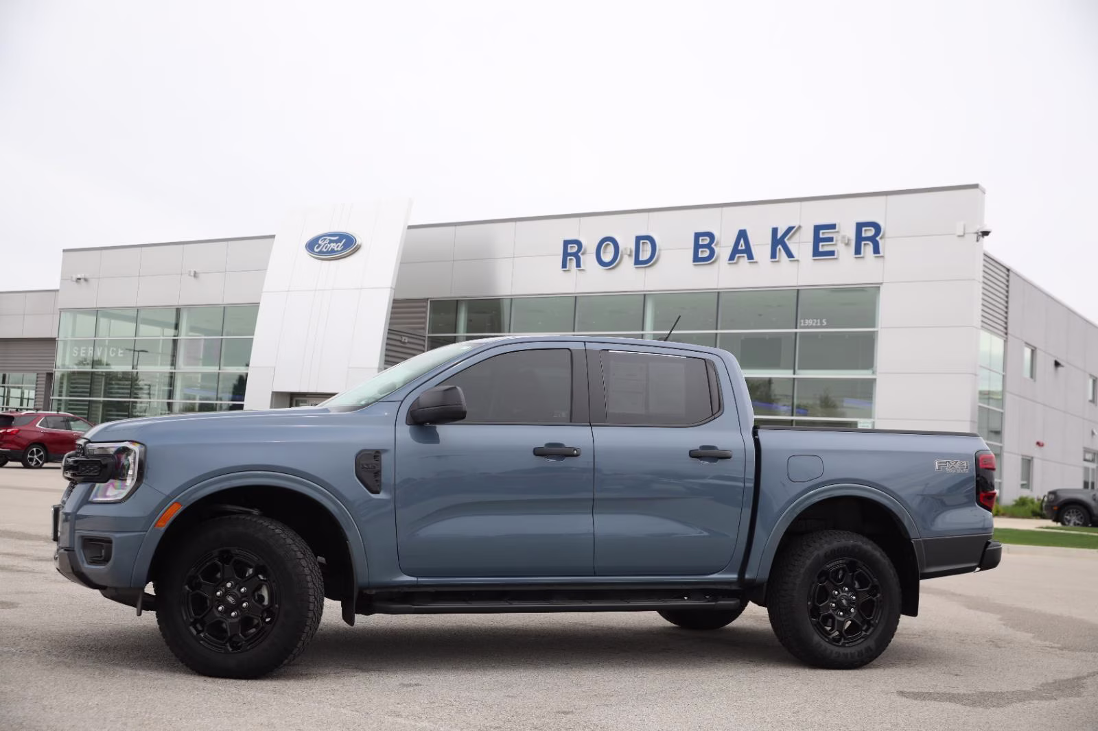 2025 Azure Gray Metallic Tri-Coat Ford Ranger XLT 4X4 Truck