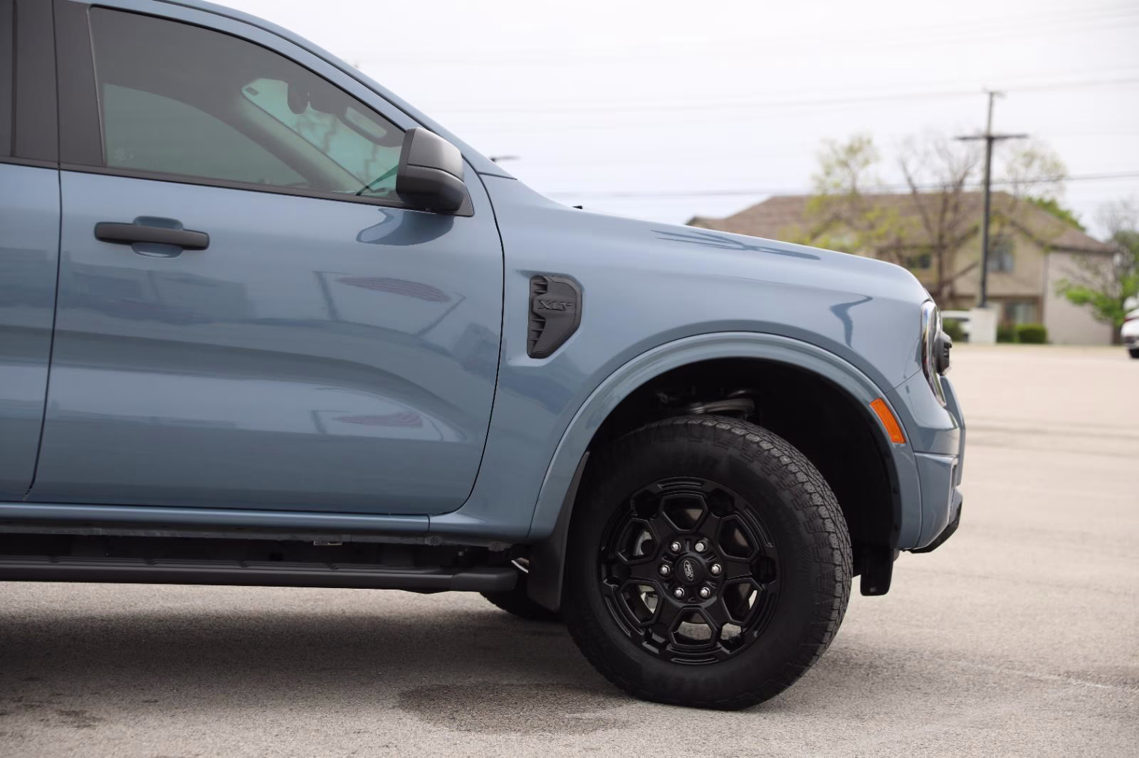 2025 Azure Gray Metallic Tri-Coat Ford Ranger XLT 4X4 Truck