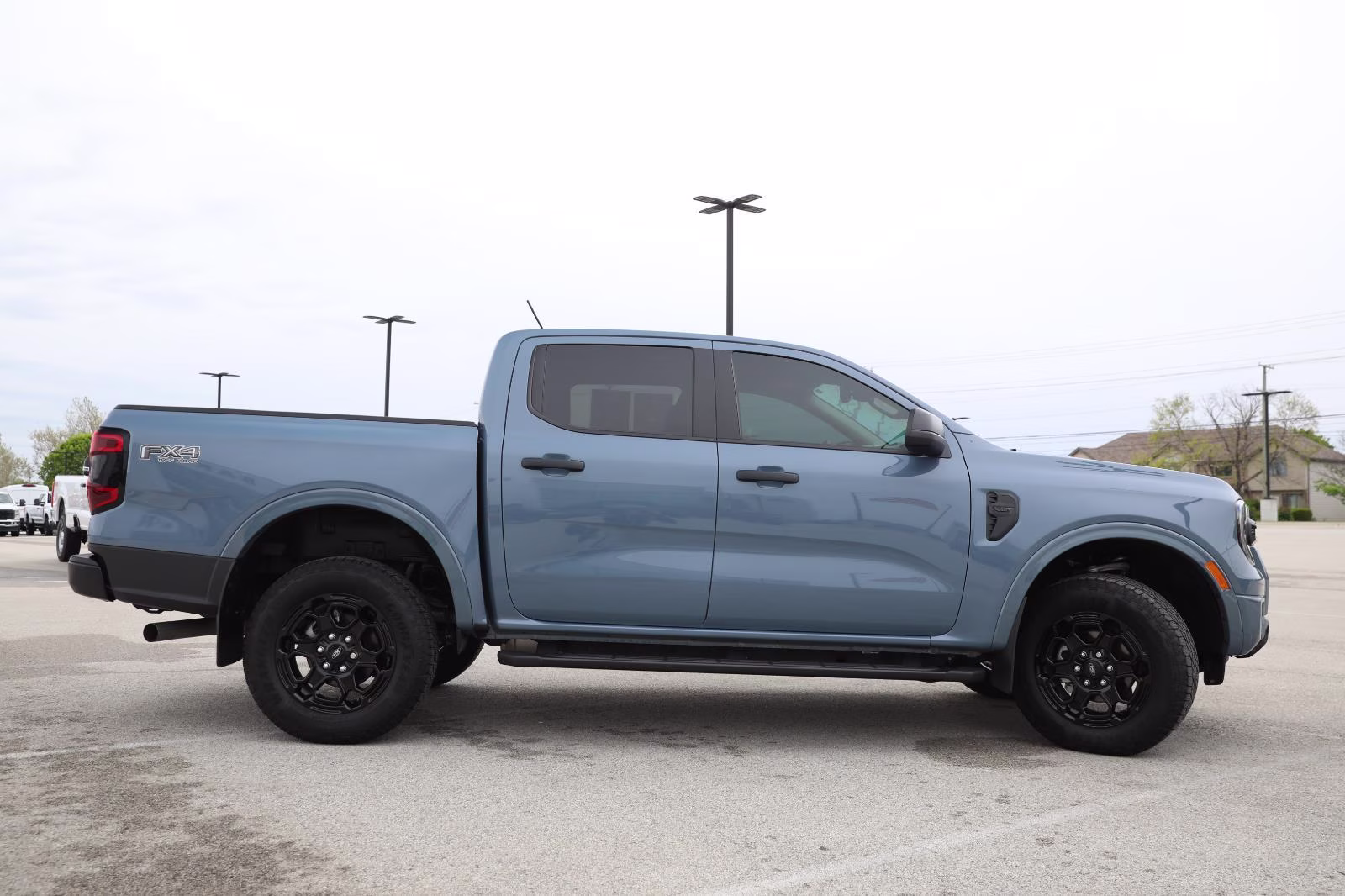 2025 Azure Gray Metallic Tri-Coat Ford Ranger XLT 4X4 Truck