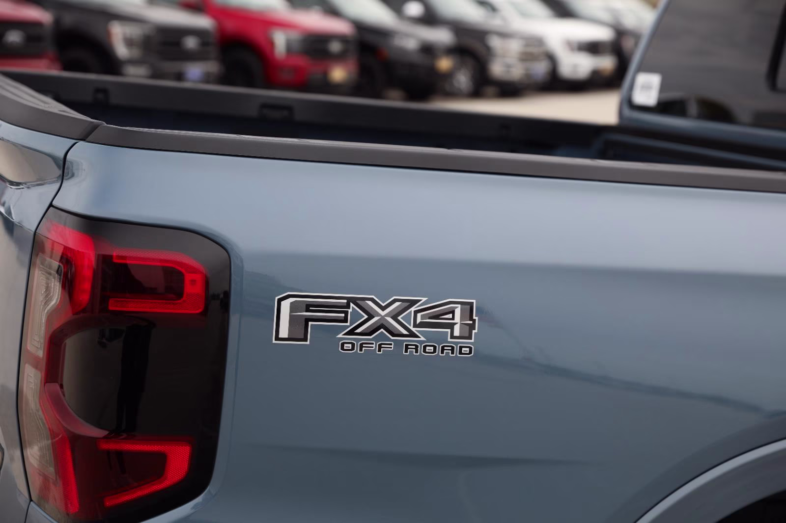 2025 Azure Gray Metallic Tri-Coat Ford Ranger XLT 4X4 Truck