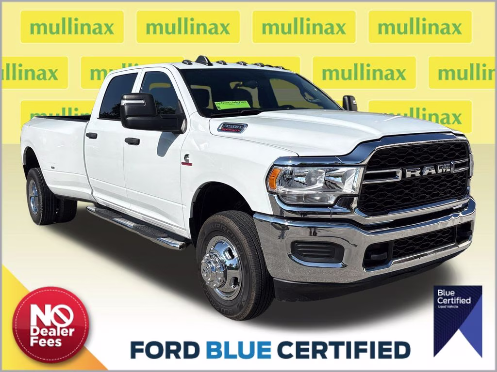 2024 Bright White Clearcoat Ram 3500 Tradesman 4X4 Truck