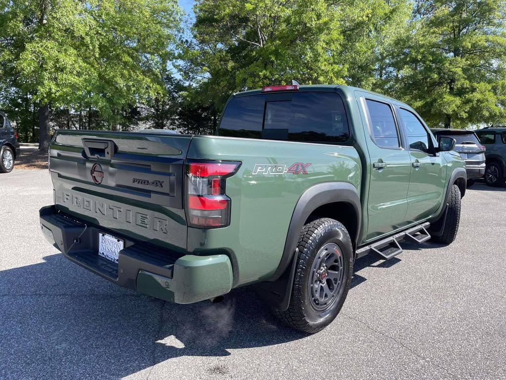 2025 Tactical Green Metallic Nissan Frontier PRO-4X 4X4 Truck