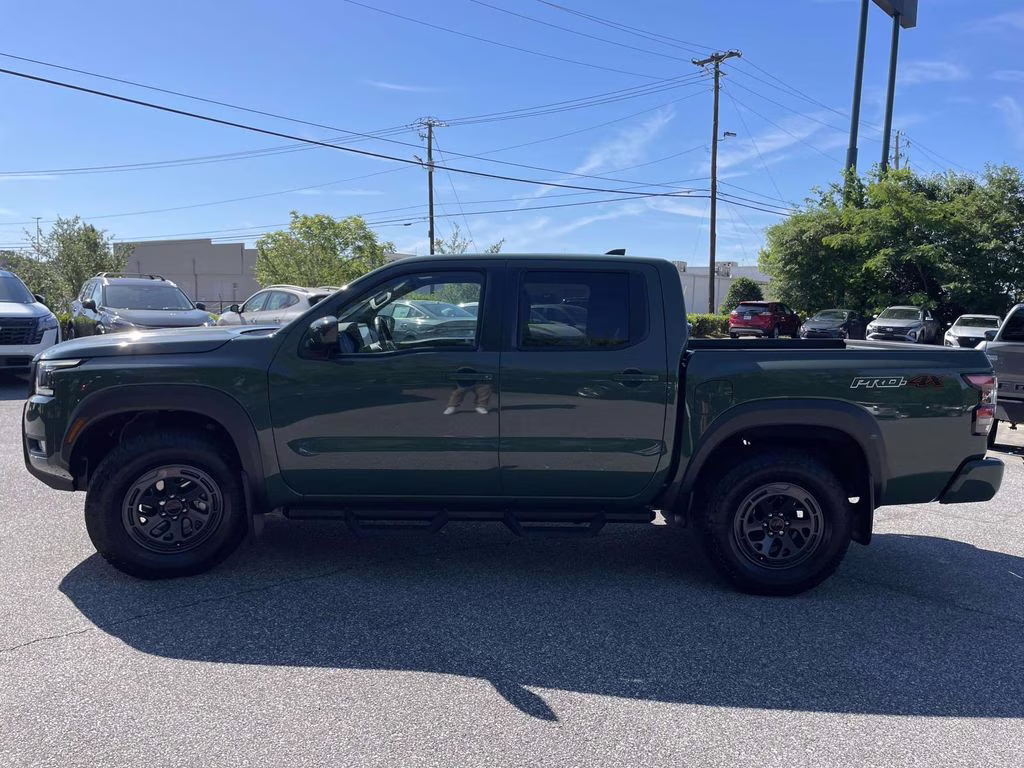 2025 Tactical Green Metallic Nissan Frontier PRO-4X 4X4 Truck