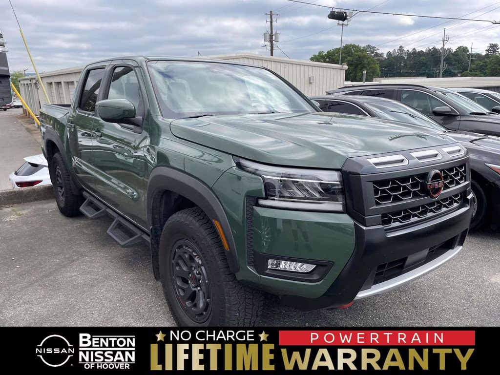 2025 Tactical Green Metallic Nissan Frontier PRO-4X 4X4 Truck