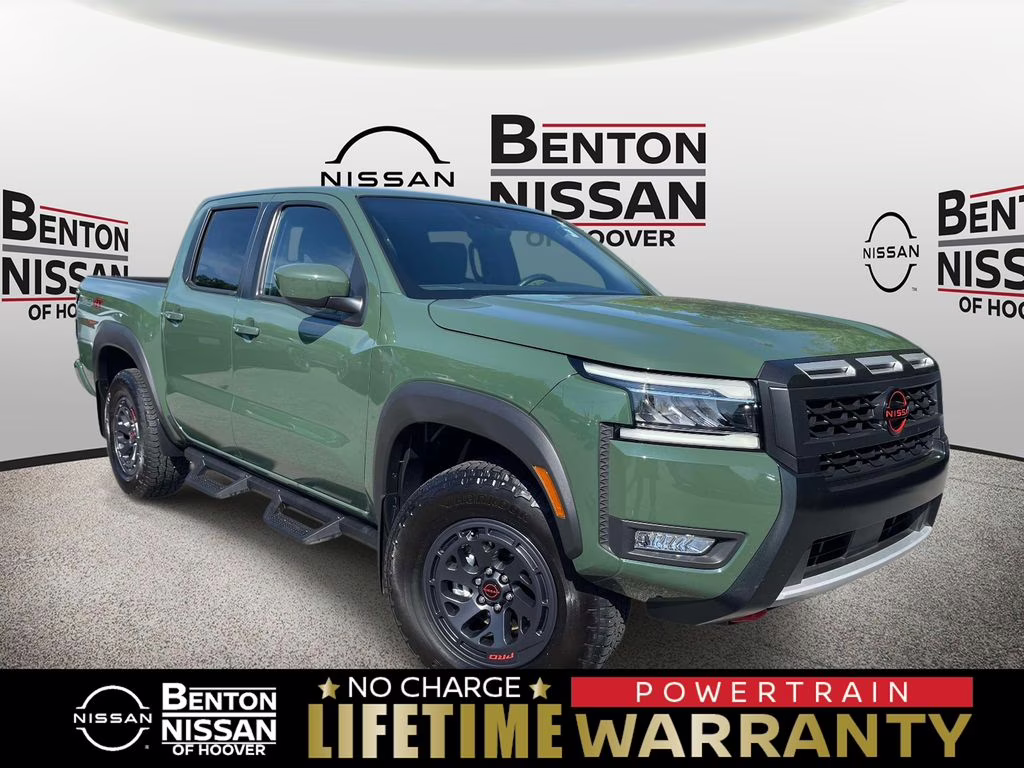 2025 Tactical Green Metallic Nissan Frontier PRO-4X 4X4 Truck
