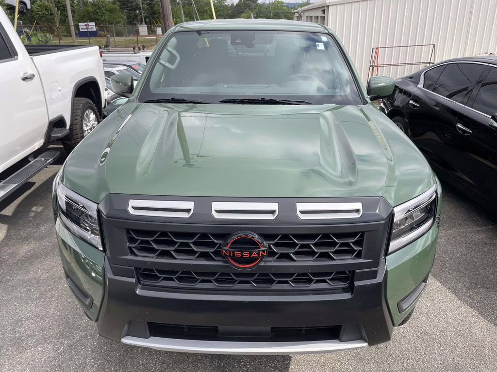 2025 Tactical Green Metallic Nissan Frontier PRO-4X 4X4 Truck