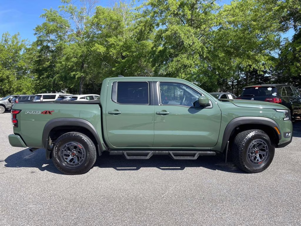 2025 Tactical Green Metallic Nissan Frontier PRO-4X 4X4 Truck