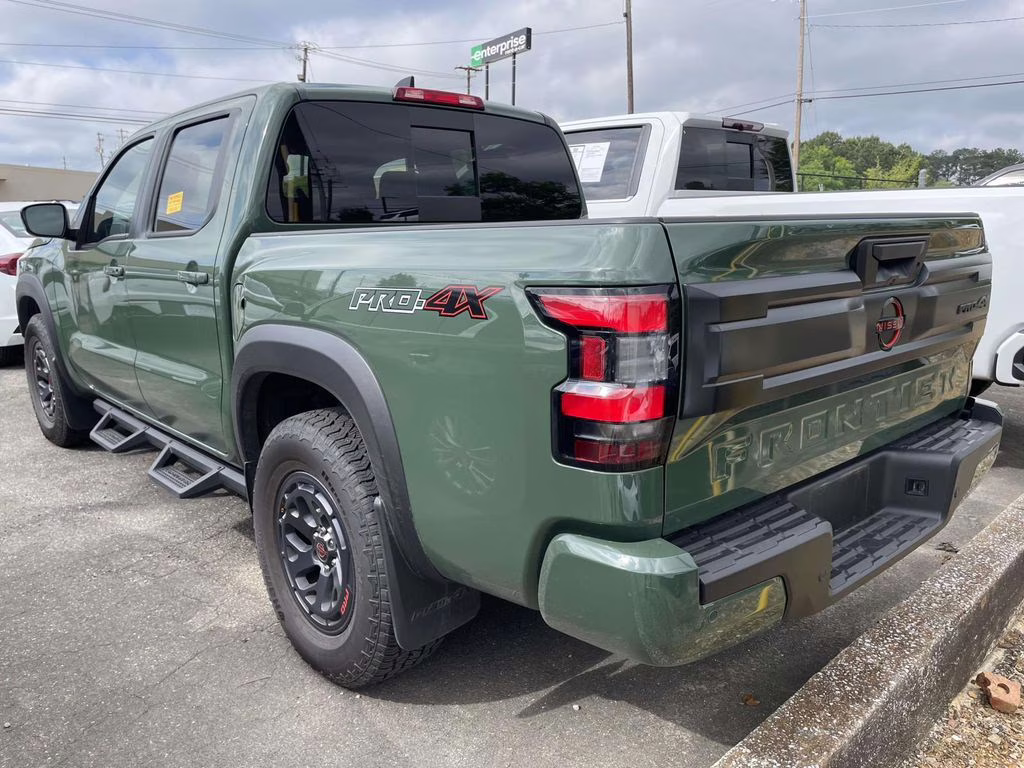 2025 Tactical Green Metallic Nissan Frontier PRO-4X 4X4 Truck