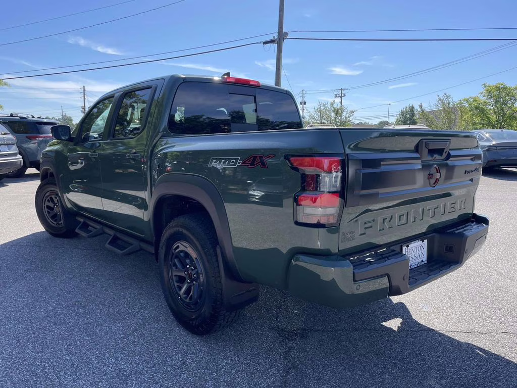 2025 Tactical Green Metallic Nissan Frontier PRO-4X 4X4 Truck