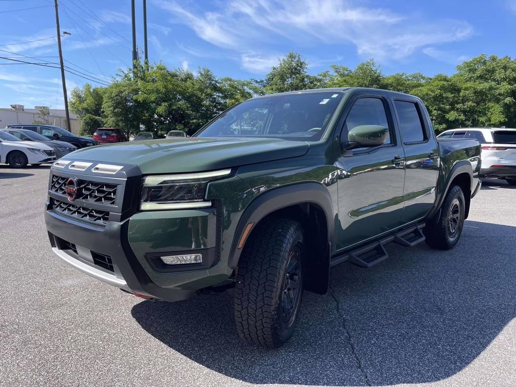 2025 Tactical Green Metallic Nissan Frontier PRO-4X 4X4 Truck