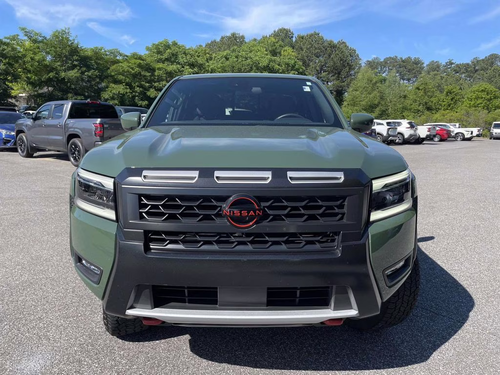 2025 Tactical Green Metallic Nissan Frontier PRO-4X 4X4 Truck