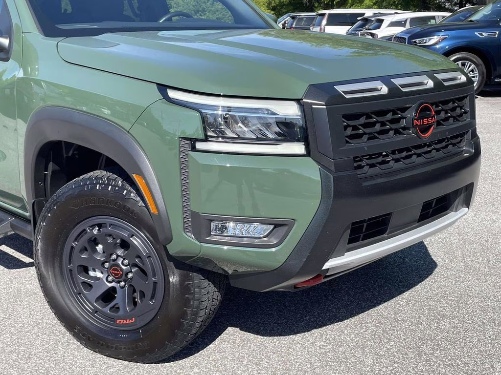2025 Tactical Green Metallic Nissan Frontier PRO-4X 4X4 Truck