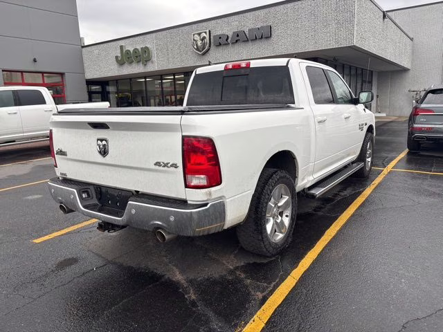 2019 Bright White Clearcoat Ram 1500 Big Horn 4X4 Truck