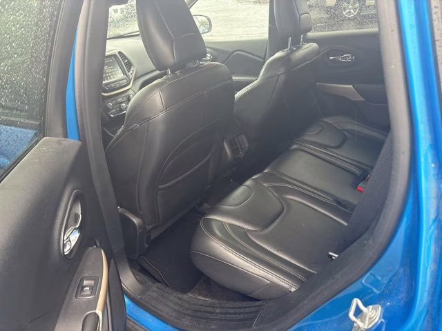 2018 Hydro Blue Pearlcoat Jeep Cherokee Limited 4X4 SUV