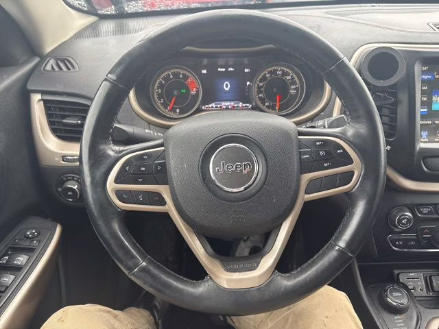 2018 Hydro Blue Pearlcoat Jeep Cherokee Limited 4X4 SUV