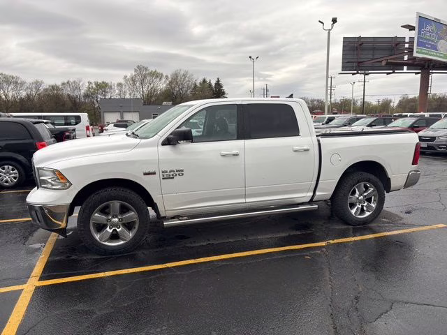 2019 Bright White Clearcoat Ram 1500 Big Horn 4X4 Truck
