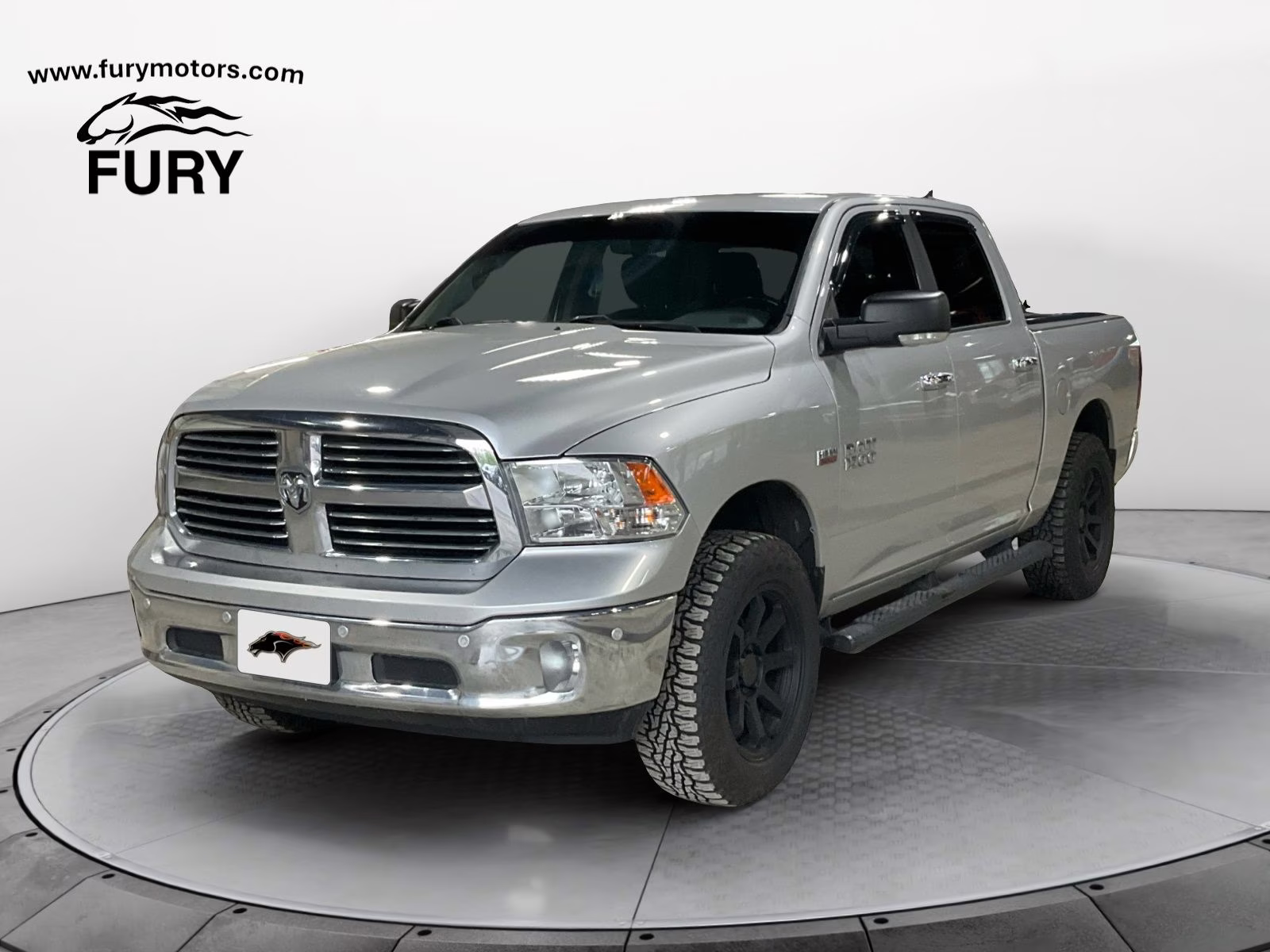 2016 Bright Silver Clearcoat Metallic Ram 1500 Big Horn 4X4 Truck