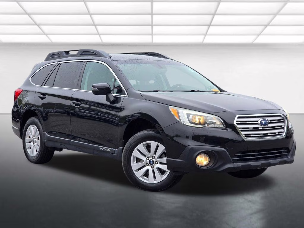 2017 Crystal Black Silica Subaru Outback 2.5i Premium AWD SUV