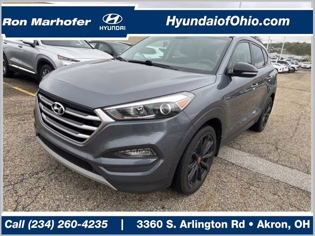 2017 Gray Hyundai Tucson Night AWD SUV