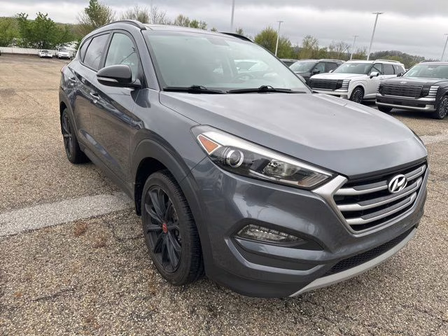 2017 Gray Hyundai Tucson Night AWD SUV
