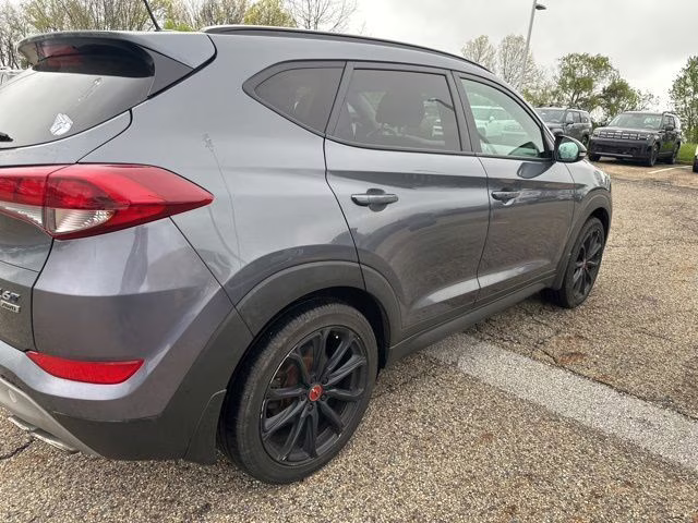 2017 Gray Hyundai Tucson Night AWD SUV
