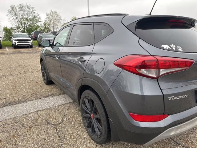 2017 Gray Hyundai Tucson Night AWD SUV
