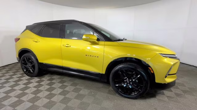 2024 Nitro Yellow Metallic Chevrolet Blazer RS AWD SUV