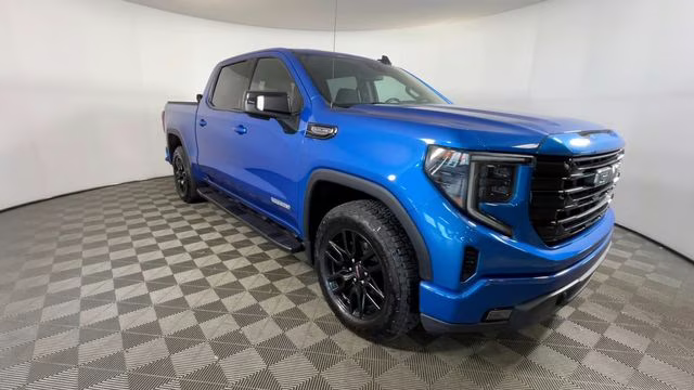2022 Dynamic Blue Metallic GMC Sierra 1500 Elevation 4X4 Truck