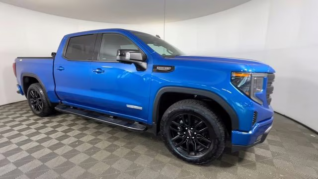 2022 Dynamic Blue Metallic GMC Sierra 1500 Elevation 4X4 Truck