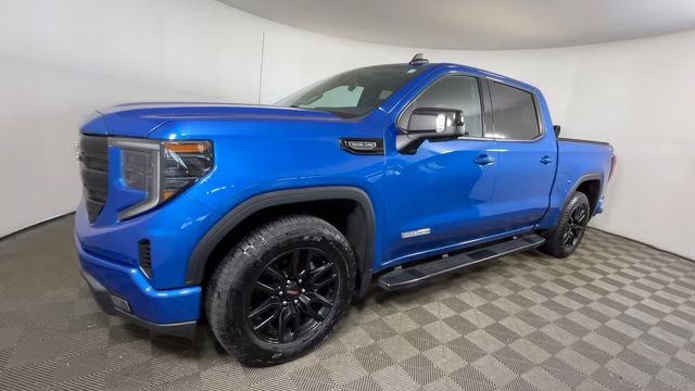2022 Dynamic Blue Metallic GMC Sierra 1500 Elevation 4X4 Truck
