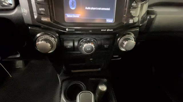2017 Midnight Black Metallic Toyota 4Runner TRD Off-Road 4X4 SUV