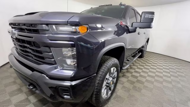 2024 Dark Ash Metallic Chevrolet Silverado 2500HD Custom 4X4 Truck