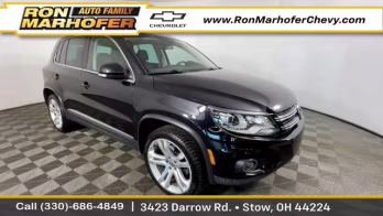 2016 Deep Black Volkswagen Tiguan SEL FWD SUV