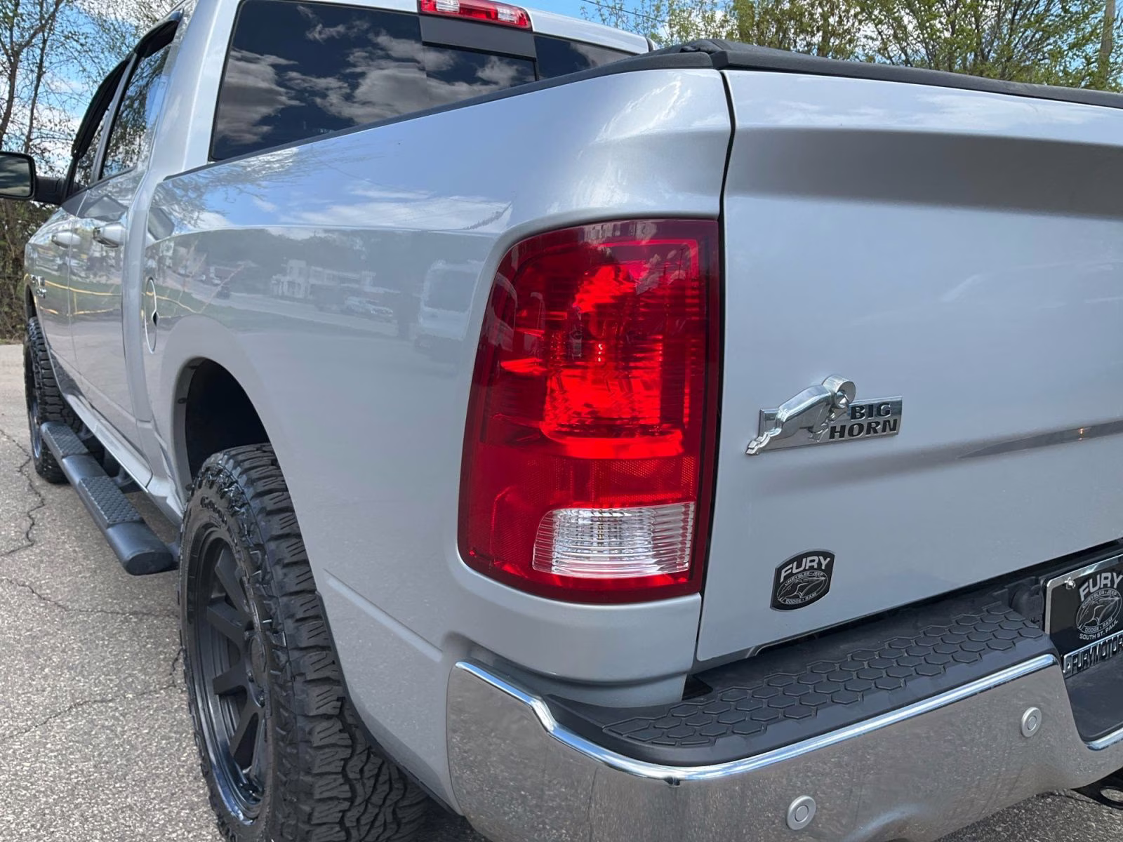 2016 Bright Silver Clearcoat Metallic Ram 1500 Big Horn 4X4 Truck